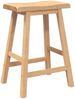 vidaXL Barhocker 2 Stk. Natur Massivholz Gummibaum 4102544 Bild 4