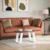 vidaXL Couchtischbeine U-Form 2 Stk. Weiß 28x(42-43) cm Stahl 4012757 Bild 3