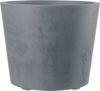 Deroma Pflanztopf Millennium Kunststoff 59 cm aschgrau mit Ablauflöchern Bild 3