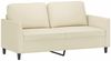 vidaXL 2-Sitzer-Sofa Creme 140 cm Kunstleder 359334 Bild 2