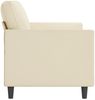 vidaXL 2-Sitzer-Sofa Creme 140 cm Kunstleder 359334 Bild 4