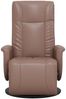 vidaXL Relaxsessel mit Fußteil Braun Kunstleder 356506 Bild 3