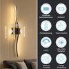 Lapalife Wandleuchte Akku LED Wandlampe Kabellose Dimmbar, Farbtemperatur Anpassung, 100CM, Mit Fernbedienung & Touch, Timer, für Schlafzimmer, Wohnzimmer Bild 2