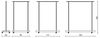 Kleiderstange Altholz 01 M 117 x 40 x 160 weiß Bild 5
