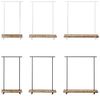 Kleiderstange Altholz 01 M 117 x 40 x 160 weiß Bild 4