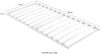 Vipack Lattenrost mit 13 Schichtholzfederleisten,90x200 cm Bild 3