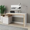 Santiago - Schreibtisch, Homeoffice Tisch, 1 offenes Fach, 1 Schublade, 1 Tür, beidseitig montierbar Bild 3