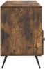 vidaXL TV-Schränk Geräucherte Eiche 102 x 34,5 x 50 cm Holzwerkstoff 895600 Bild 5