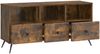 vidaXL TV-Schränk Geräucherte Eiche 102 x 34,5 x 50 cm Holzwerkstoff 895600 Bild 3