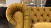 3-Sitzer Sofa 'Chesterfield', Samt safrangelb 198 cm Bild 4