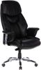 hjh OFFICE Luxus Chefsessel PRADO Kunstleder Schwarz Bild 4
