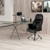 hjh OFFICE Luxus Chefsessel PRADO Kunstleder Schwarz Bild 3