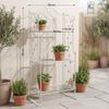 CLP Standregal klappbar Reus Etagere im Landhausstil Pflanzenregal aus Metall,antik weiß Bild 2