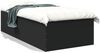 vidaXL Bettgestell Schwarz 100x200 cm Holzwerkstoff 3280959 Bild 2