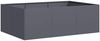 vidaXL Pflanzkübel Anthrazit 120x80x40 cm Stahl 860747 Bild 2