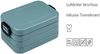 Mepal - Take a Break midi + Trinkflasche Ellipse 500 ml - Vivid Blue - Lunchbox mit Trennwand - ideal für Mealprep-kohlensäuregeeignet -auslaufsicher - bruchfestes Material, Promotion-Set Bild 2