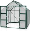 Vitavia Gewächshaus "Domus 6700", smaragd, 6,7 m²,6 mm HKP Bild 3
