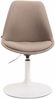 CLP 4er Set Esszimmerstühle Maverick Stoff drehbar und stufenlos verstellbar,taupe weiß Bild 3