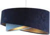 BPS Koncept 060-088 Hängeleuchte Galaxy marineblau, hellblau, gold 1 x E27 Ø 50cm H:105cm dimmbar Bild 2