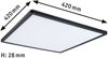 Paulmann No. 71002 LED Panel Atria Shine 420x420 mm 3000K 22W Schwarz dimmbar Bild 3