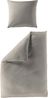 BIERBAUM 'Elegant uni' Bettwäsche, 2 teilig, Mako-Satin taupe, 135 x 200 cm / 80 x 80 cm Bild 2