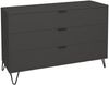 Kommode Erna 119x45x82 Anthrazit matt Lack 14714-D Bild 2