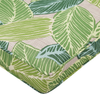 Polsterauflage Blumenmuster SASSARI 46 x 46 cm Hellgrün Bild 5