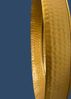 Wandspiegel 60 cm Metall Design Hängespiegel Gold, Eisen Dekospiegel Rund mit Rahmen Hammerschlag, Spiegel Wand Groß, Flurspiegel Garderobenspiegel Modern Bild 5
