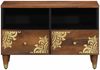 vidaXL TV-Schränk Honigbraun 70 x 33 x 46 cm Massivholz Mango 4018737 Bild 3