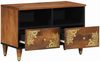 vidaXL TV-Schränk Honigbraun 70 x 33 x 46 cm Massivholz Mango 4018737 Bild 2