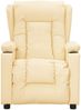 vidaXL Relaxsessel Elektrisch Creme Kunstleder 3098804 Bild 3