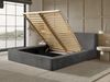 Polsterbett Doppelbett MODESTO Komplettset 140x200cm in Stoff Lincoln Anthrazit Bild 3