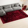Viskose Teppich »Chester« 340 x 240 cm - dunkelrot Bild 2