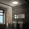 B.K.Licht LED Deckenleuchte BK_DL1615 Bad Deckenlampe mit Bewegungsmelder, 3m Reichweite, Bewegungsmelder, LED fest integriert, Warmweiß, 120° Erfassungswinkel, IP54, 13W, 1.300 Lm, 3.000K, Ø27cm, Schwarz Bild 2