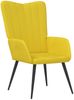 vidaXL Relaxsessel Senfgelb Samt [327684] Bild 2