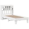 vidaXL Massivholzbett ohne Matratze Weiß 90x190 cm Kiefernholz 3308865 Bild 3
