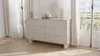 Vente-unique - ANEZA Kommode Holz, Platte Beige - B 38 cm x H 80 cm x L 140 cm Bild 2
