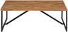 vidaXL Couchtisch 110x110x36 cm Massivholz Akazie 247699 Bild 2