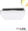ISOLED LED Decken/Wandleuchte mit HF-Sensor 24W, quadratisch, IP54, ColorSwitch 3000K4000K, weiß Bild 1