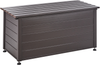 Aufbewahrungsbox CAMPALTO Metall 123 cm 60 cm Dunkelbraun Bild 4