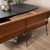Bronx71 Esszimmerbank Leder Espen cognac 190 cm Bild 5