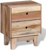vidaXL Nachttisch Altholz Massiv 244234 Bild 5