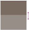 vidaXL Verdunkelungsrollo Kaffeebraun 130x150 cm Stoffbreite 126,6 cm 4011004 Bild 5