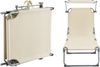 Sonnenliege Getaria 189x57x28 cm Beige [en. casa] Bild 3
