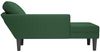 vidaXL Chaiselongue mit Kissen Dunkelgrün Cordstoff 4009820 Bild 5