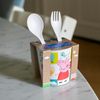 Koziol Becher-Besteck-Set Easy Eater Peppa Pig 3-tlg, Kindergeschirr, Besteck, Kunststoff, Cloud White, 8055717 Bild 4