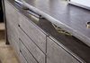Sideboard Akazie210x45x96 grau lackiert PURE ACACIA #901 Bild 4