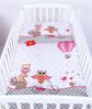 BABYLUX Kinderbettwäsche 2 Tlg. 90x120 cm Bettwäsche Bettset Babybettwäsche (56. Eule Rosa) Bild 2