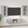 vidaXL TV-Schrankset mit Regal FLORIN 3 pcs Beton Grau Holzwerkstoff 3397927 Bild 4