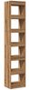 vidaXL Bücherregal/Raumteiler Artisan-Eiche 40x30x198 cm 856813 Bild 2